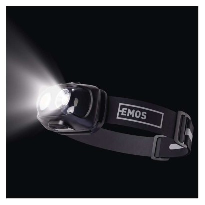 COB laetav LED-pealamp P3542, 500lm, 130m, Li-pol 1200mAh