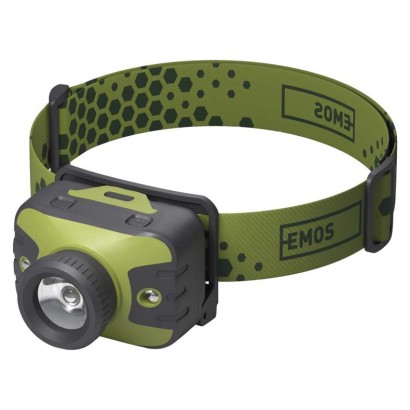 Latarka czołowa LED CREE 330 lm, 200m 3x AAA z zoomem