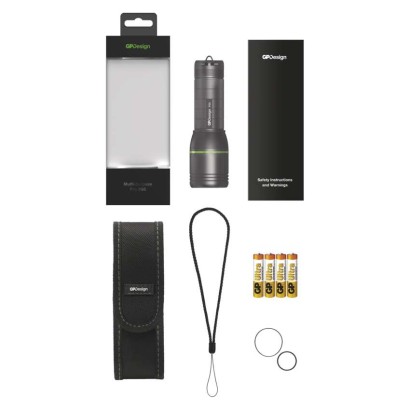 GP LED Elemlámpa P55 + 4xAAA GP Ultra elem