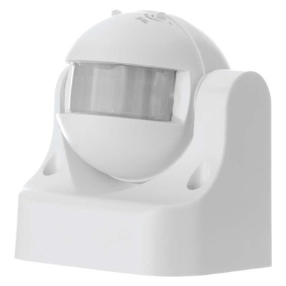 Bewegungsmelder (PIR-Sensor) IP44 1200W Weiss