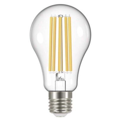 LED žárovka Filament A70 / E27 / 17 W (150 W) / 2 452 lm / neutrální bílá