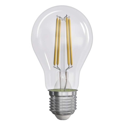 LED žiarovka Filament A60 / E27 / 8,5 W (75 W) / 1 055 lm / teplá biela / stmievateľná