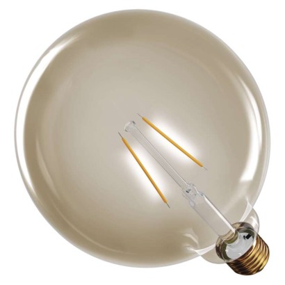Żarówka LED Vintage G125 / E27 / 4,5 W (40 W) / 420 lm / 420 lm / Ciepła biel