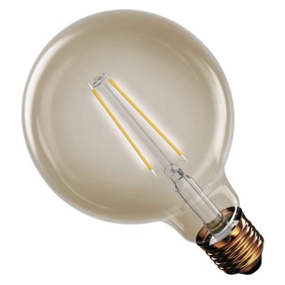 LED žarnica Vintage G95 / E27 / 4,5 W (40 W) / 420 lm / Toplo bel