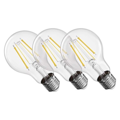 Żarówka LED Filament A60 / E27 / 5,9 W (60 W) / 806 lm / Neutralna biel