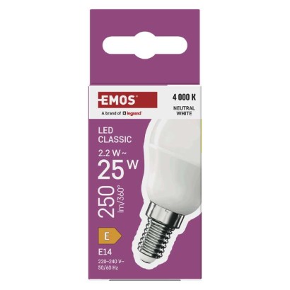 LED žiarovka CLS Mini Globe / E14 / 2,2 W (25 W) / 250 lm / neutrálna biela