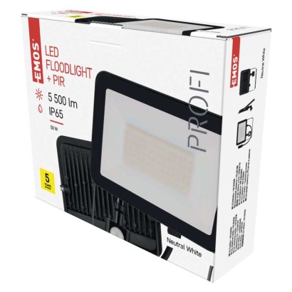 LED reflektor INOVO s senzorjem 50W NW