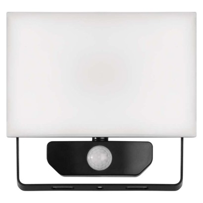 LED reflektor TAMBO s senzorjem gibanja, 20 W, 2000 lm, črn