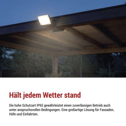 LED-Fluter TAMBO EVO, 30 W, 3000 lm, IP65, schwarz