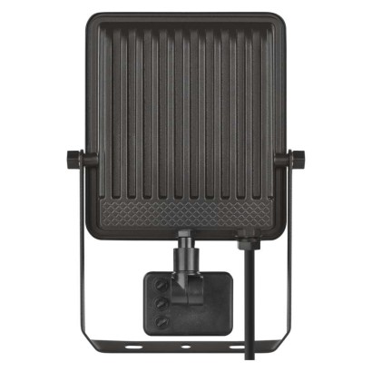 LED prožektorius VISIO su judesio jutikliu, 50 W, juodas, neutraliai baltas