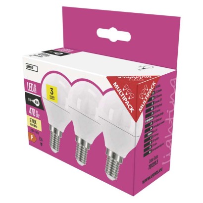 LED žarnica Classic Mini Globe / E14 / 5 W (40 W) / 470 lm / toplo bela