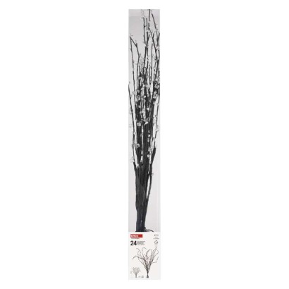 LED veja z biseri, 60 cm, 3x AA, notranja, topla bela, časovnik
