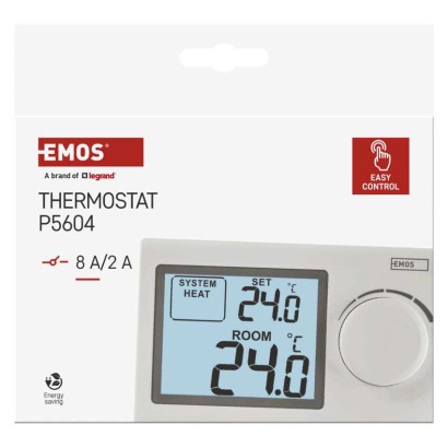 Sobni mehanski žični termostat P5604