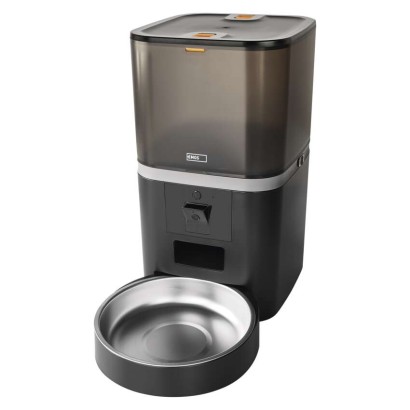 GoSmart Futterspender Pet Care mit Kamera, 6 l, schwarz, Wi-Fi