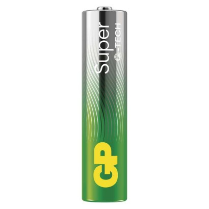 GP Bateria alkaliczna SUPER AAA (LR03) 2SH / w/Barcode label
