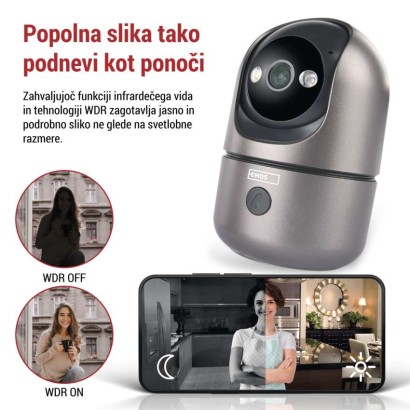 GoSmart Notranja vrtljiva kamera IP‑220W z WiFi