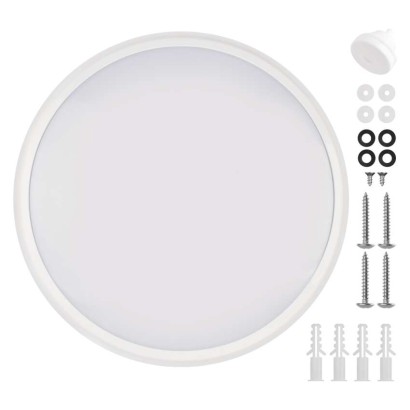 LED lampa FLERI, 20 W, IP65, silti-auksti balta