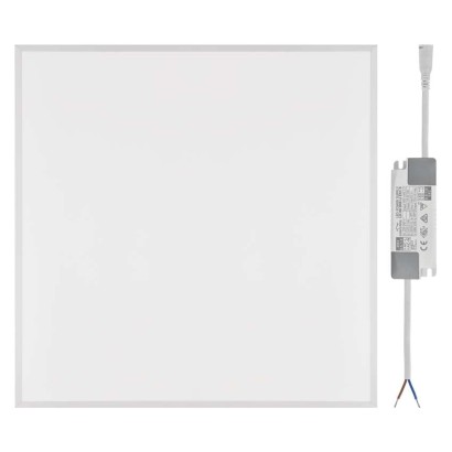LED panel REXXO backlit 60×60, kvadratni, vgradni, bel, 30W NW