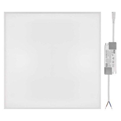 LED panelė REXXO 60×60, kvadratinė, balta, 30W neutrali. b. UGR