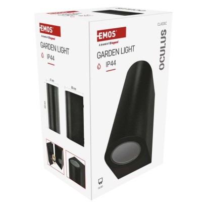 LED aiavalgusti OCULUS, 8,8 × 6,7 × 15,3 cm, 2 × GU10, 2× 7W