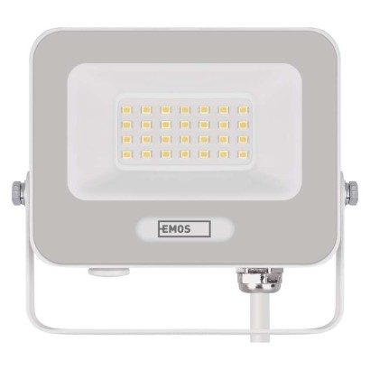 LED-prožektor GLARO 20 W, valge, IP65, 2000 lm, neutraalne valge
