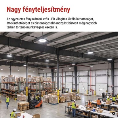 EMOS LED HIGHBAY ipari mennyezeti lámpa CIRUS 77W