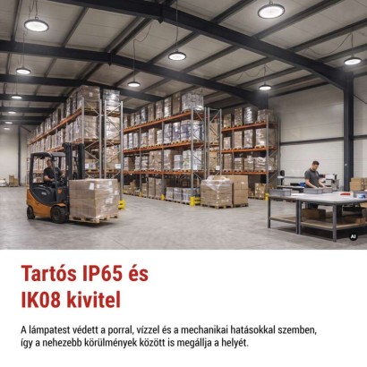 EMOS LED HIGHBAY ipari mennyezeti lámpa CIRUS 77W