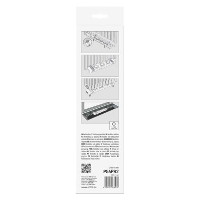 Ventilator za radiator DUO , bele barva