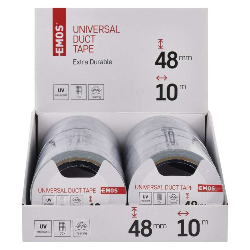 Univerzální páska 48mm / 10m DUCT TAPE, 10ks, box