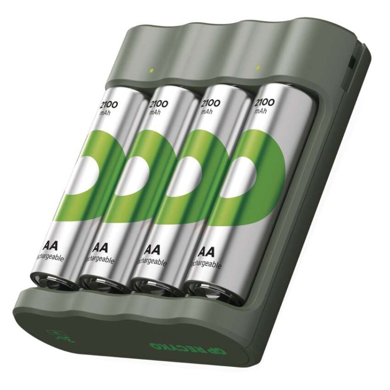 E-shop GP nabíjačka batérií Eco E441 + 4AA GP ReCyko 2100