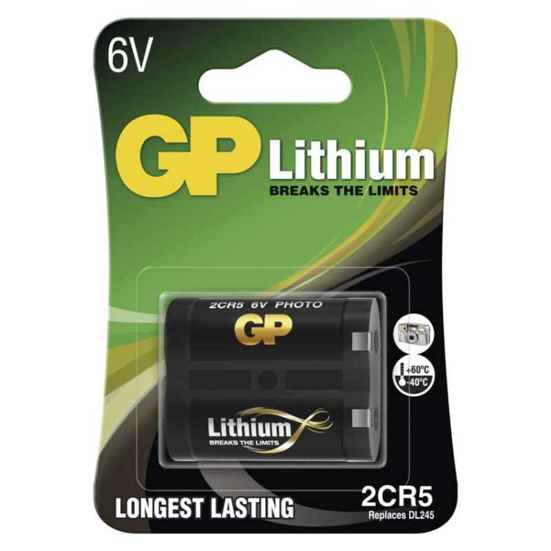 Lithiová baterie GP 2CR5, 1 ks