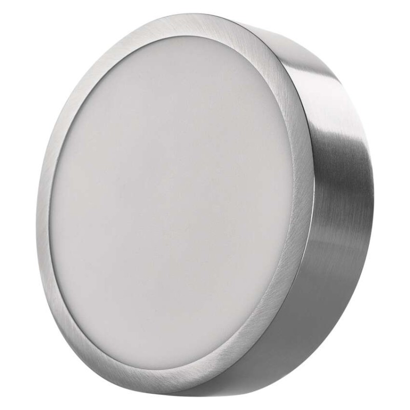 LED svítidlo NEXXO broušený nikl, 17 cm, 12,5 W, teplá/neutrální bílá