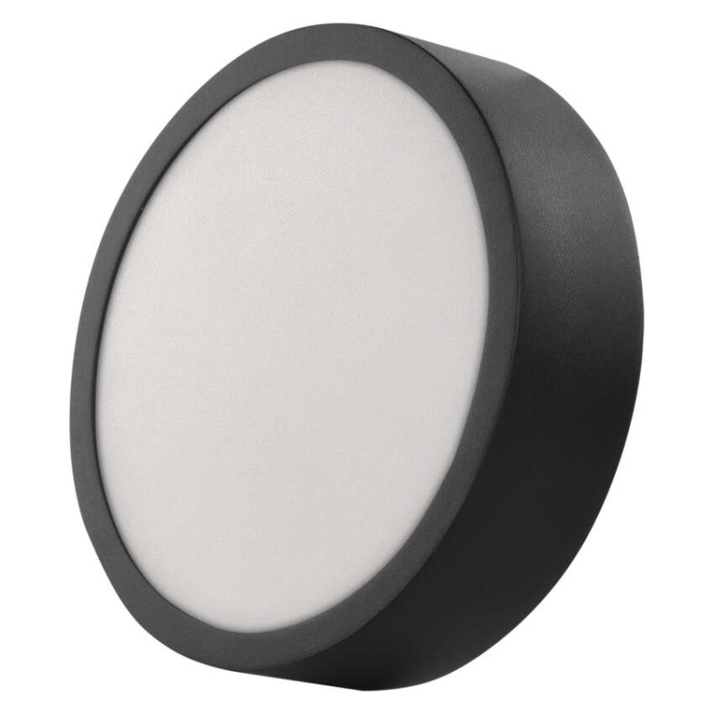 LED svítidlo NEXXO černé, 17 cm, 12,5 W, teplá/neutrální bílá