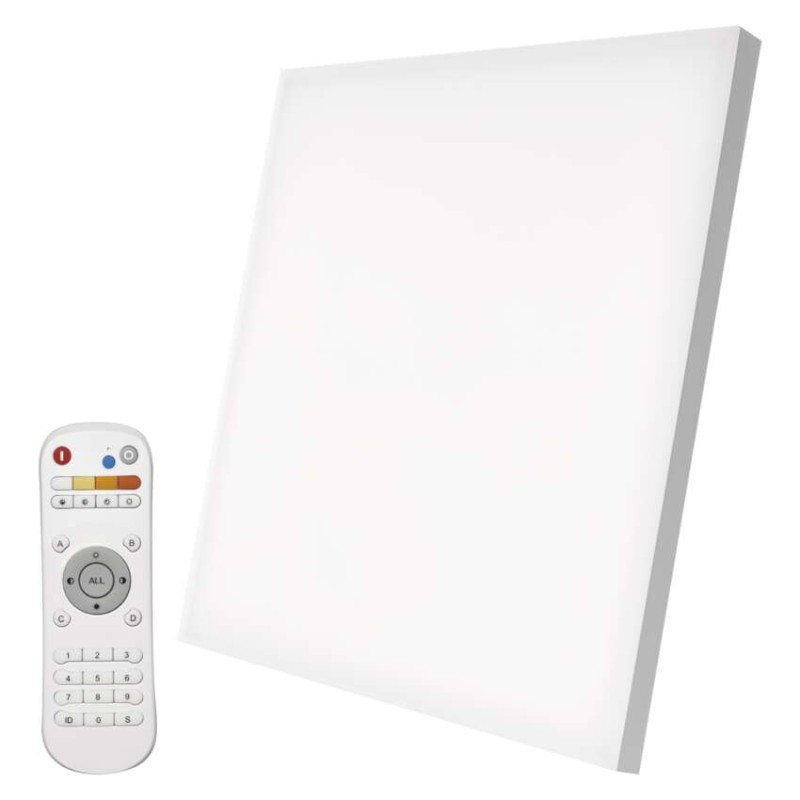 LED svítidlo IRVI 30 x 30 cm, 18 W, teplá-studená bílá, stmívatelné s ovladačem