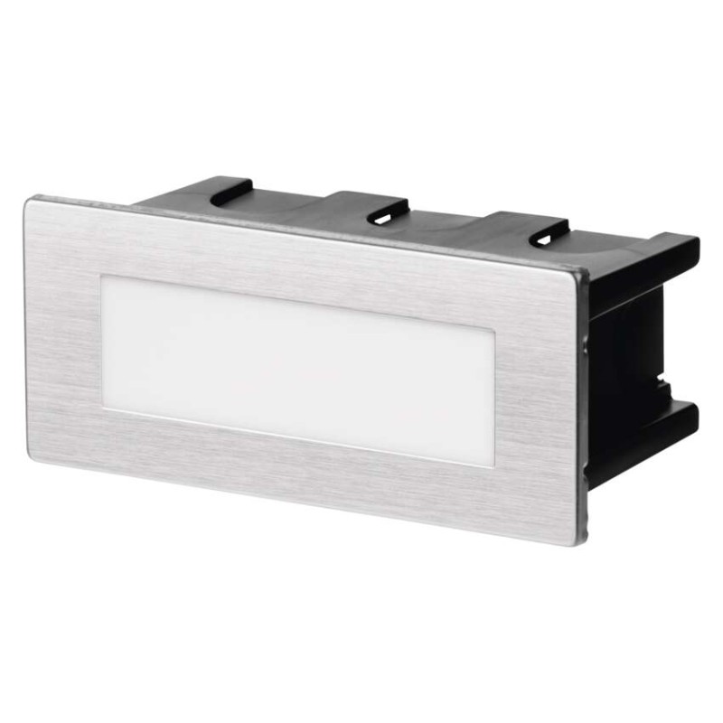 LED orientačné vstavané svietidlo AMAL 123×53, 1,5W tep. b.,IP65