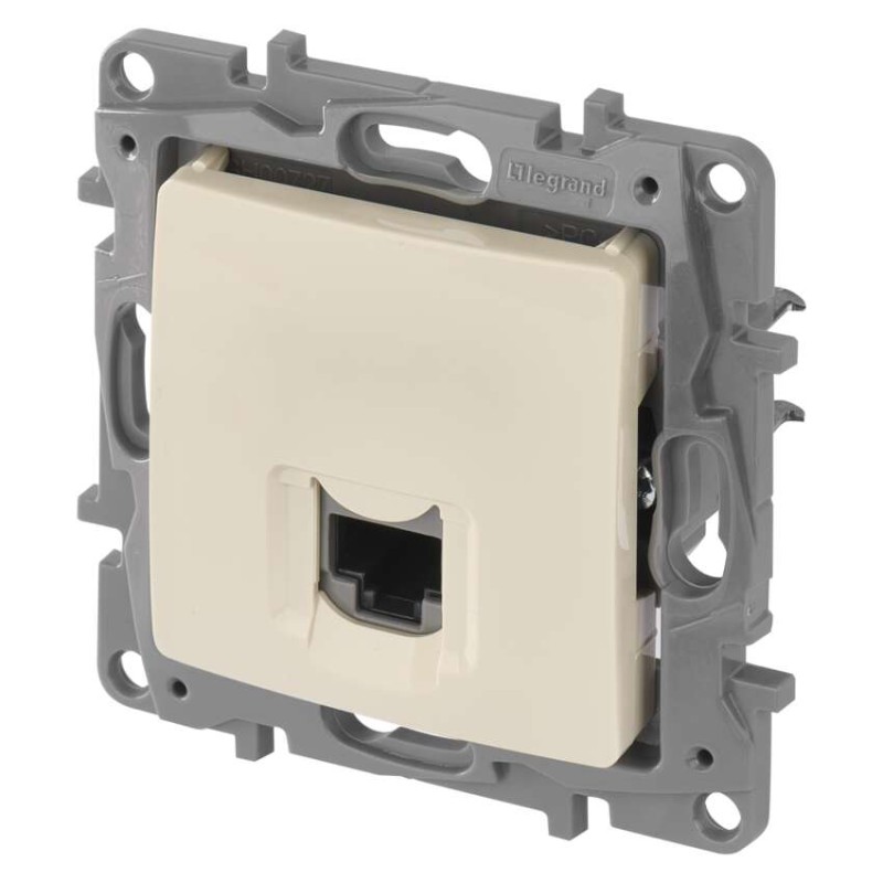 Legrand Niloé zásuvka RJ45 CAT5E, béžová