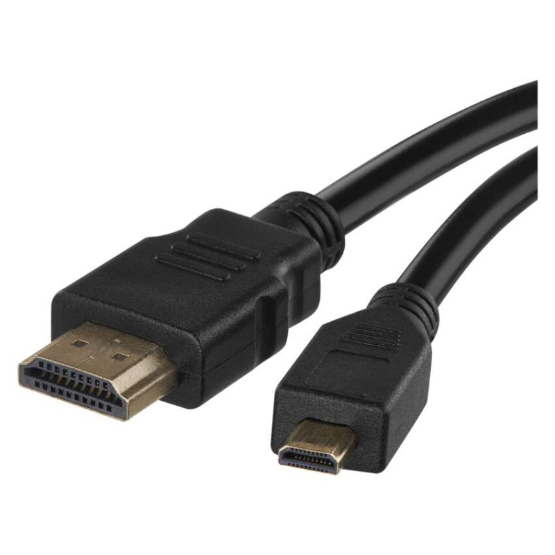 HDMI 2.0 high speed kábel A vidlica – D vidlica 1,5m