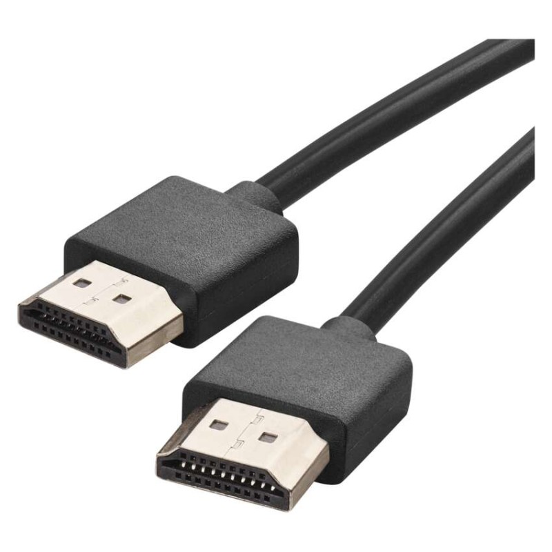 HDMI 2.0 high speed kábel ethernet A vidl.-A vidl. slim 1,5m