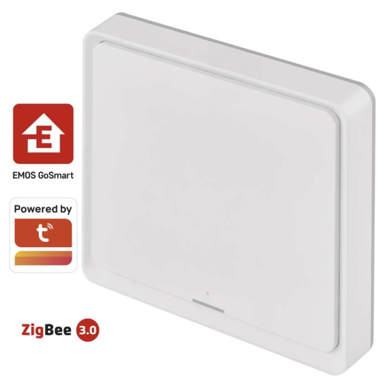 GoSmart Přenosný ovladač scén IP-2001ZW, ZigBee 3.0, 1-tlačítkový