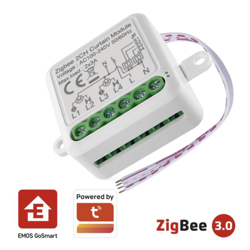 GoSmart modul motorický IP-2122CZ, ZigBee, 2-kanálový