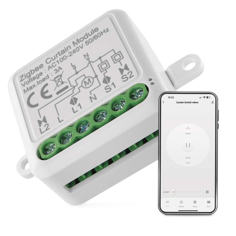 GoSmart motoros modul IP-2121CZ, ZigBee, 1 csatornás akciós termékkép 1