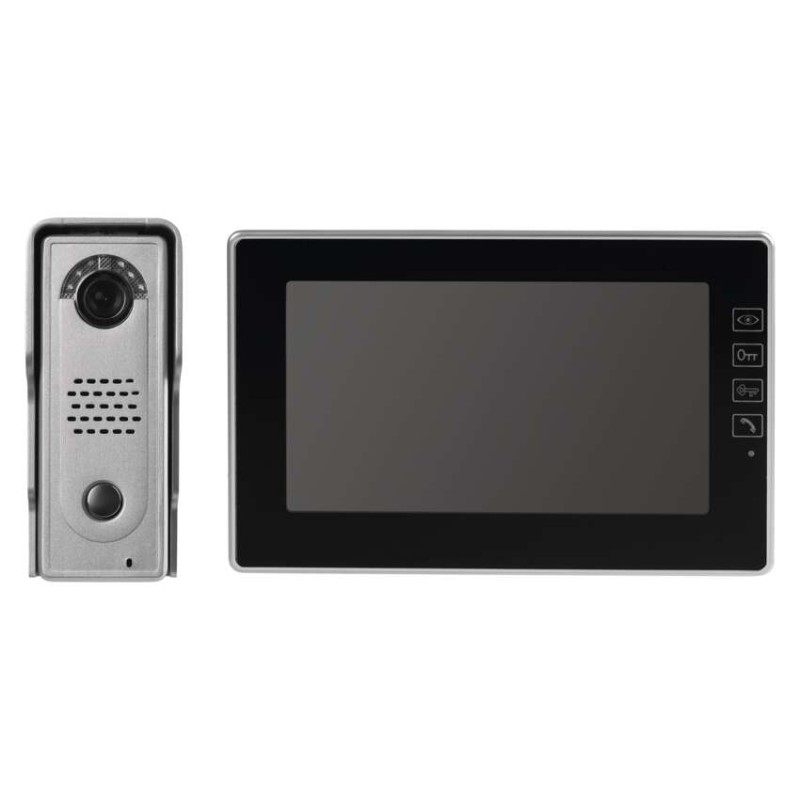 Domácí videotelefon EMOS s pamětí, barevná sada, H1018