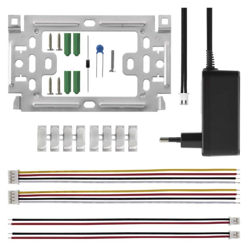 Domácí videotelefon EMOS s pamětí, barevná sada, H1018