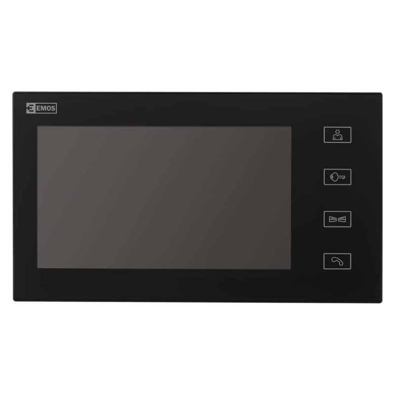 Monitor videotelefonu EMOS RL-10, černý