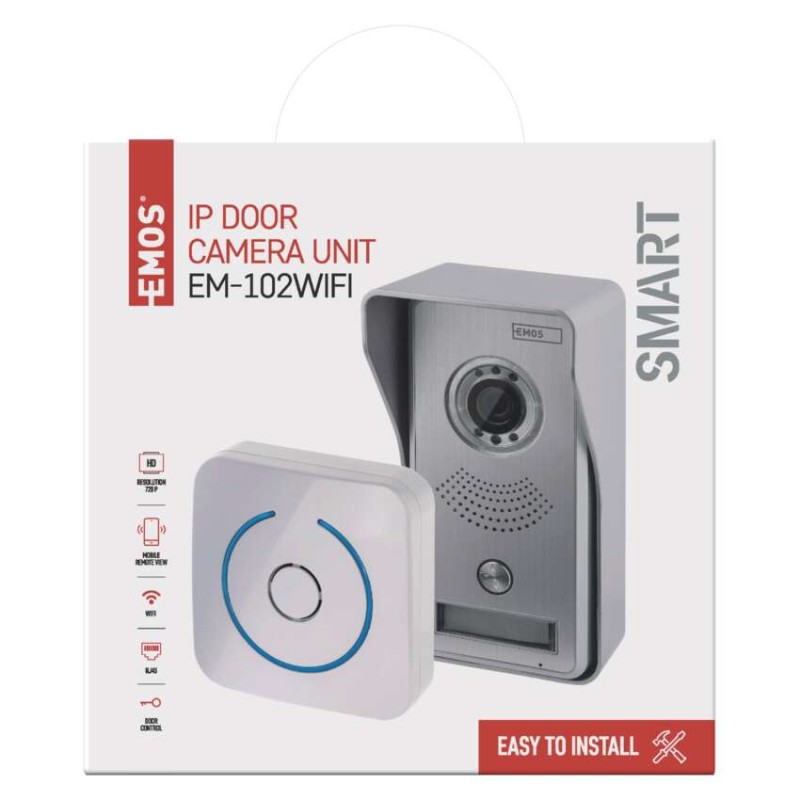 EMOS IP videó kaputelefon kültéri egység EM-102WIFI