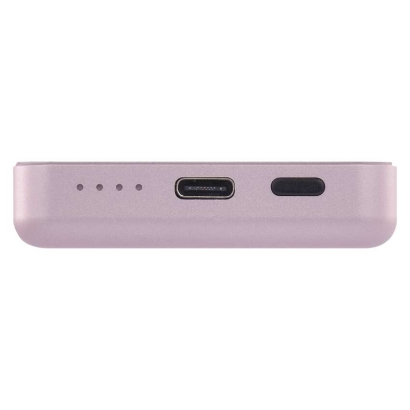 Powerbanka EMOS WI 522, 5 000 mAh, 20 W+Wireless, lososová