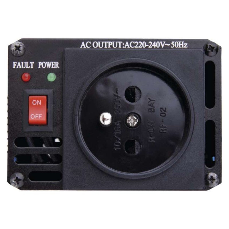 Měnič napětí do auta 12V/230V, 200W