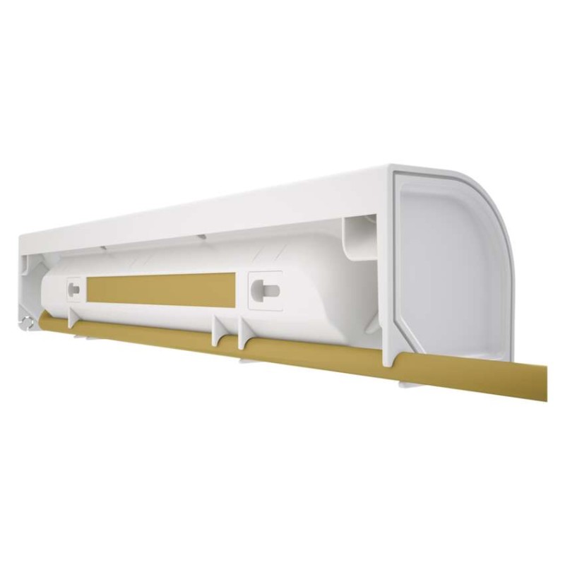 Legrand prodlužovací kabel 1 m / 3 zásuvky / s USB / hliník-bílá / PVC / 1,5 mm2