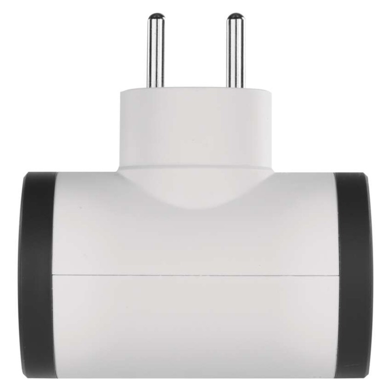 LEGRAND Revolution Rozbočovací zásuvka 3× kulatá