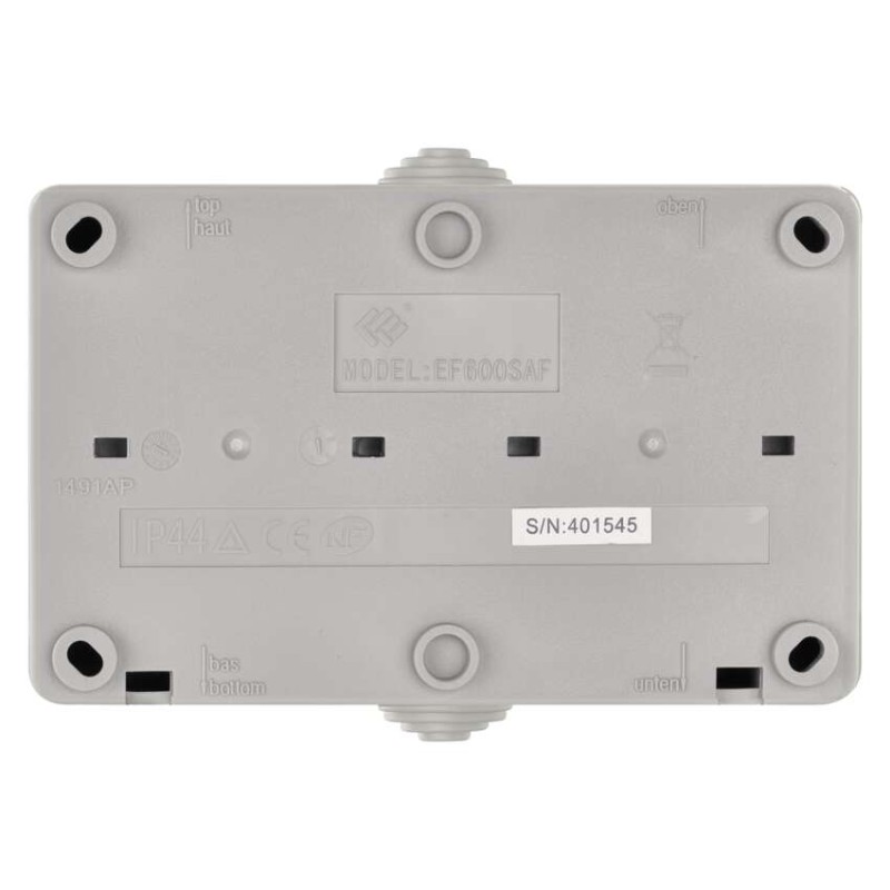 Kombinace zás+přep Č.6 nástěnný IP44 French